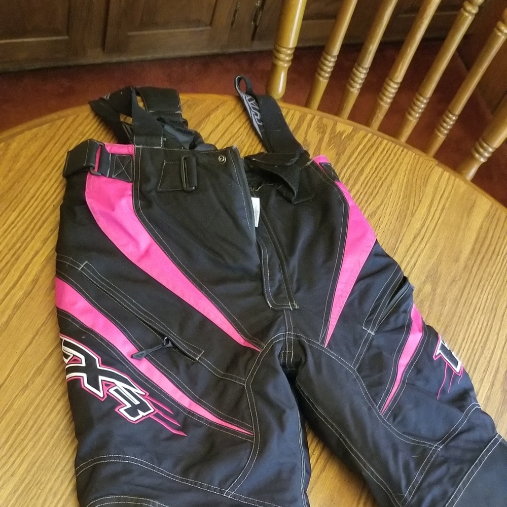FXR Womens Snow bibs size 8